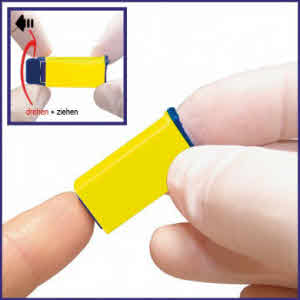 Vitrex Sterilance Safety Lancets Yellow 26G 1.8mm